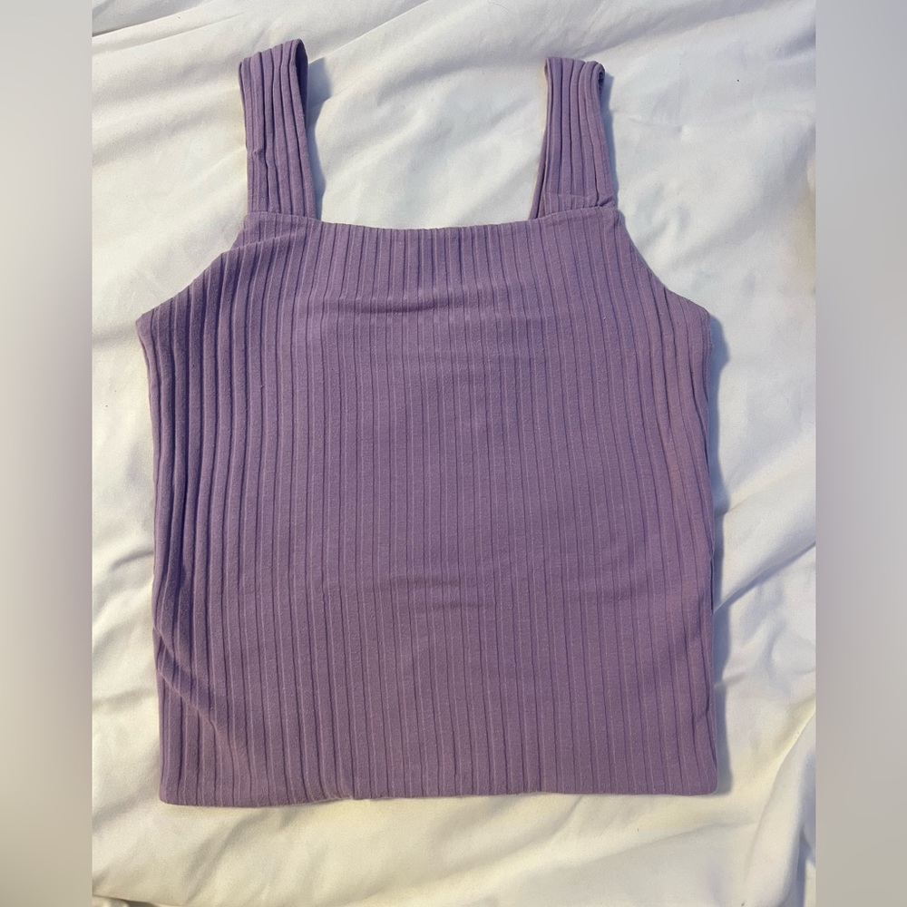 Purple crop top!